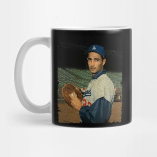 Sandy Koufax in Los Angeles Dodgers Mug